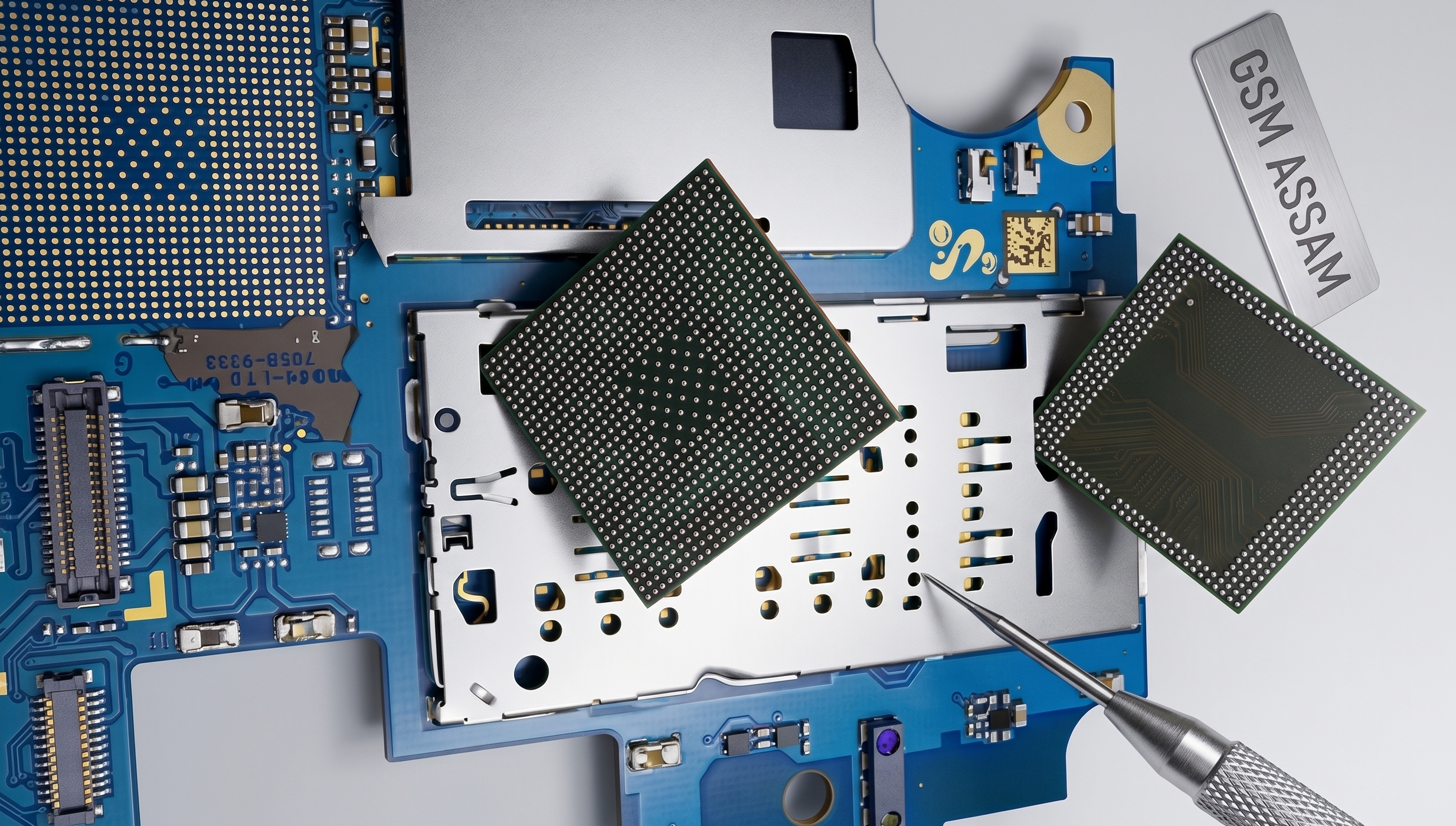 GSM ASSAM - No.1 Mobile Repairing Institute in Guwahati 13 gsm assam dual dacker cpu re-sholdering