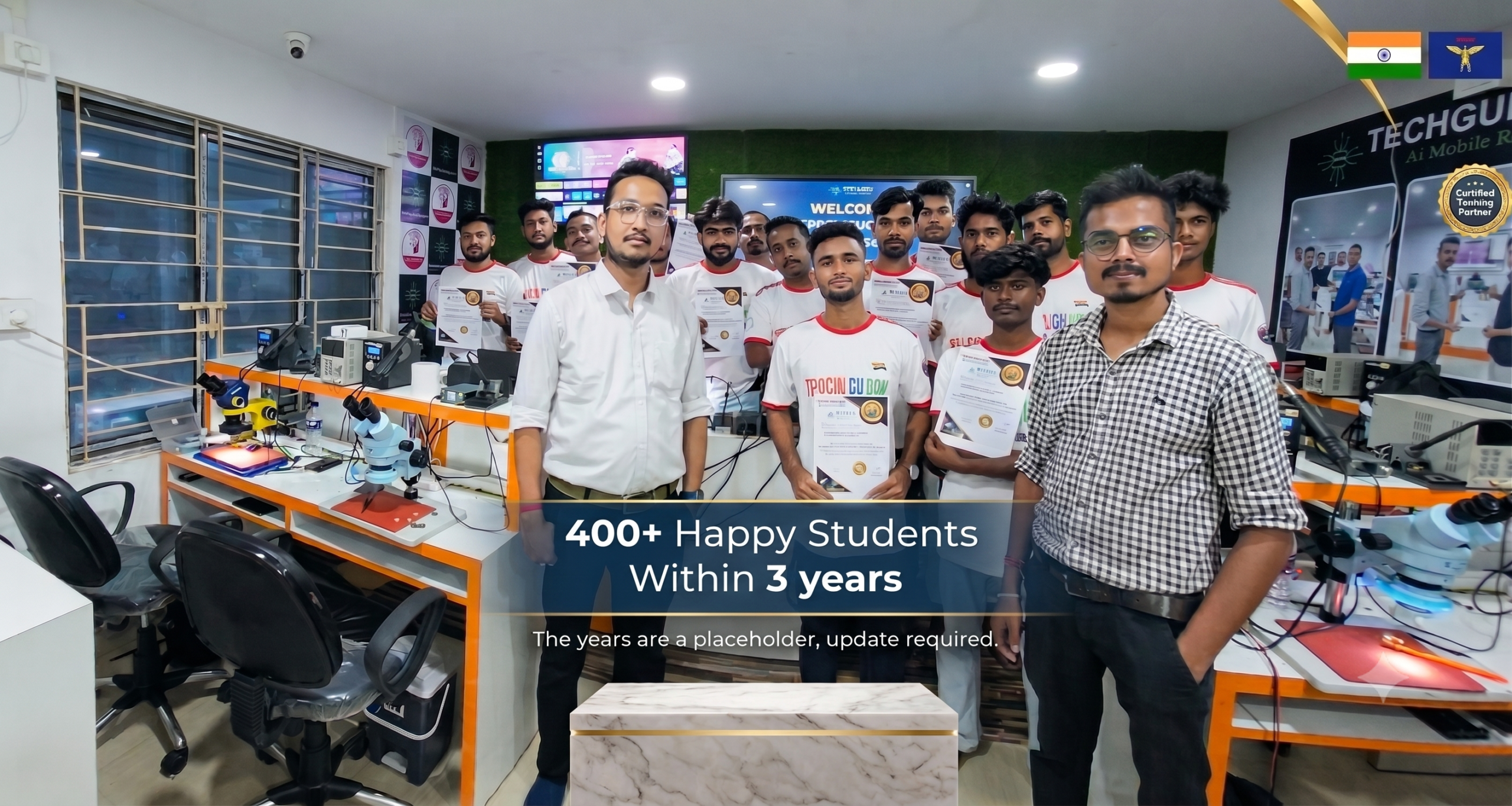 GSM ASSAM - No.1 Mobile Repairing Institute in Guwahati 14 techguru gsm assam institute